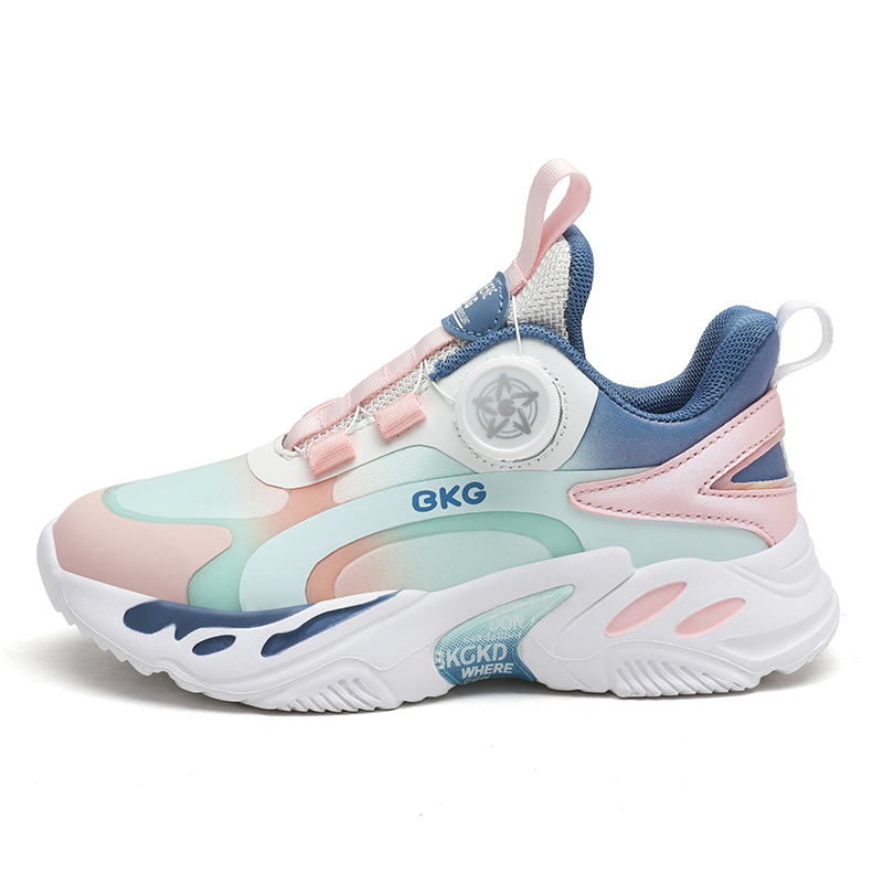 Дышащие низкие детские кроссовки для бега BKG, розовый/зеленый
Дышащие низкие детские кроссовки для бега BKG, розовый/зеленый