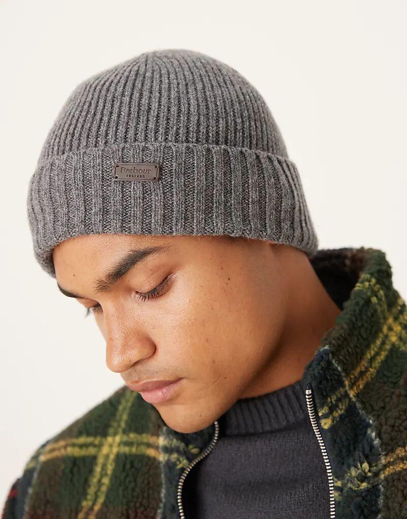 Шапка-бини Barbour Carlton серого цвета
Шапка-бини Barbour Carlton серого цвета