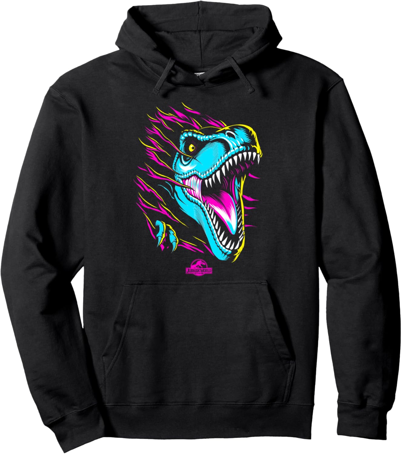 Худи Jurassic World Neon T-Rex, черный
Худи Jurassic World Neon T-Rex, черный