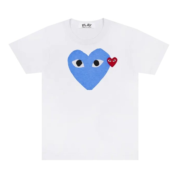 Футболка Comme des Garçons PLAY Colour Heart Tee 'White/Blue', белый
Футболка Comme des Garçons PLAY Colour Heart Tee 'White/Blue', белый