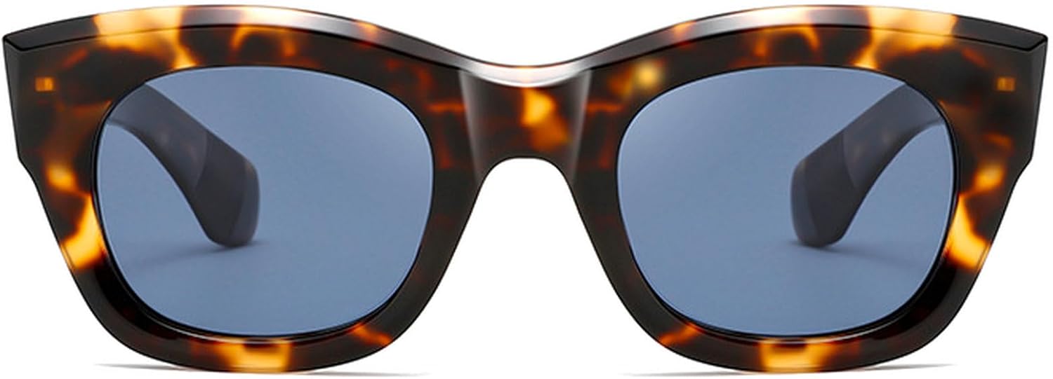 Модные квадратные поляризованные солнцезащитные очки для мужчин и женщин, стильные солнцезащитные очки из ацетата, винтажные мужские очки для вождения на открытом воздухе mincl, Leopard Blue
Модные квадратные поляризованные солнцезащитные очки для мужчин и женщин, стильные солнцезащитные очки из ацетата, винтажные мужские очки для вождения на открытом воздухе mincl, Leopard Blue