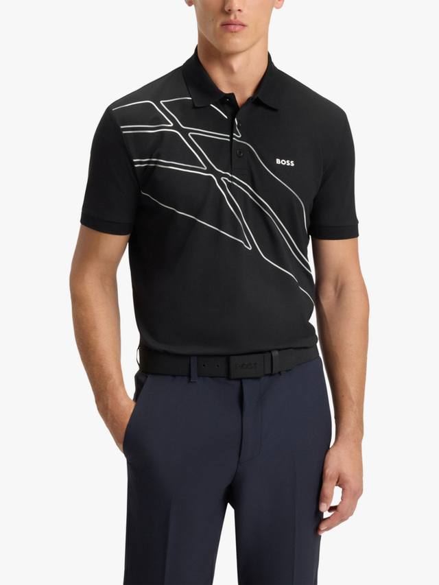 BOSS поло с геометрическим принтом из хлопковой смеси HUGO BOSS, Dark Blue
BOSS поло с геометрическим принтом из хлопковой смеси HUGO BOSS, Dark Blue