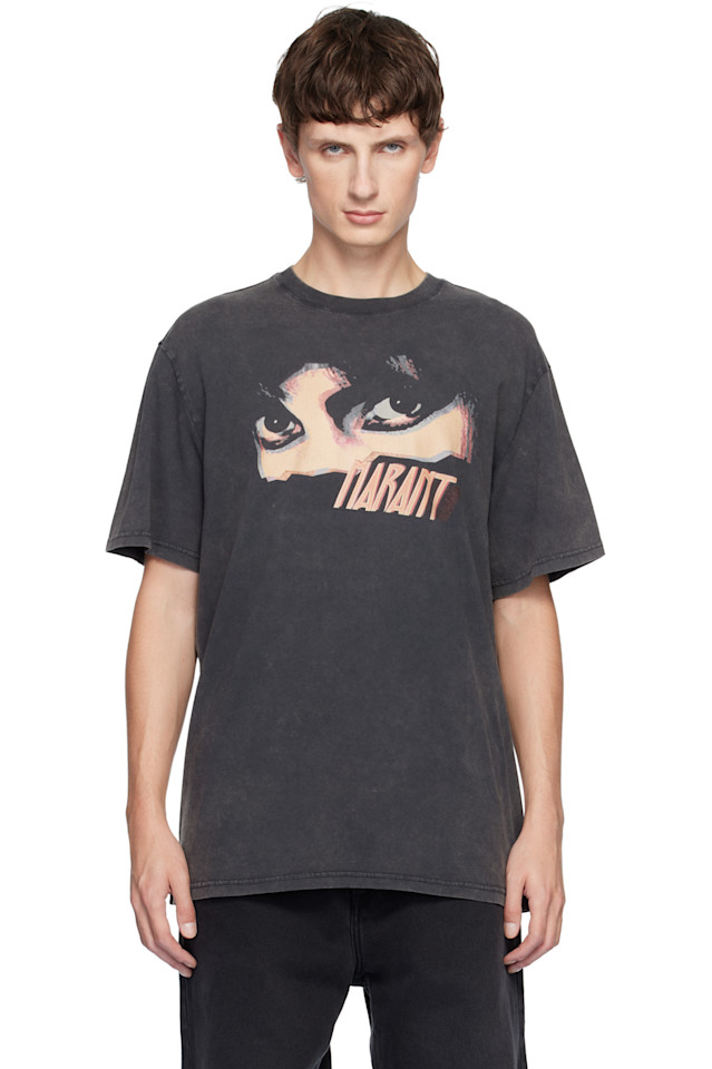 Isabel Marant Серая футболка Хьюго
Isabel Marant Серая футболка Хьюго