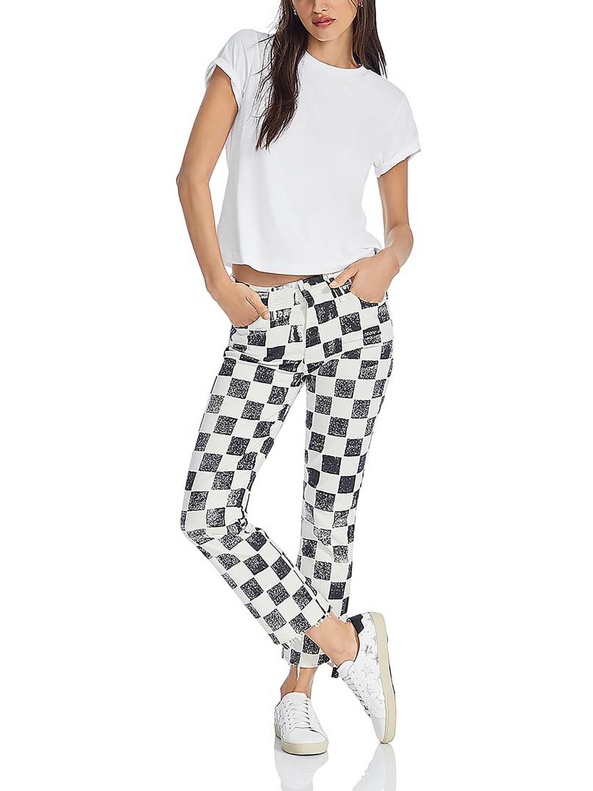 Женские укороченные брюки из денима с бахромой от The Insider Mother, цвет harlequin
Женские укороченные брюки из денима с бахромой от The Insider Mother, цвет harlequin