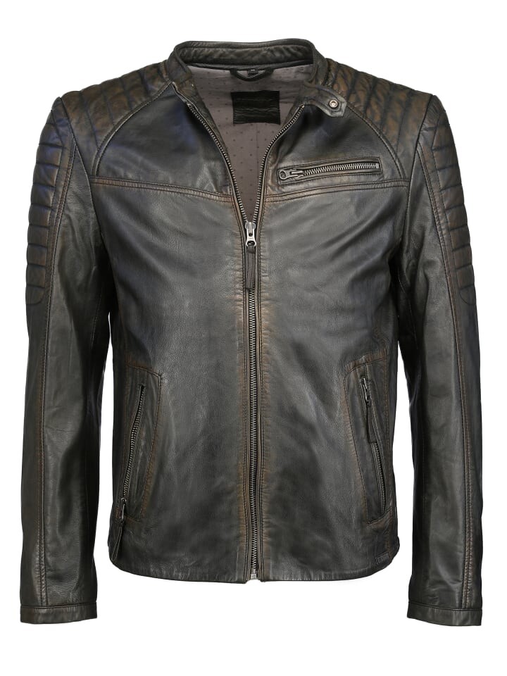 Кожаная куртка Mustang Denis, коричневый
Кожаная куртка Mustang Denis, коричневый