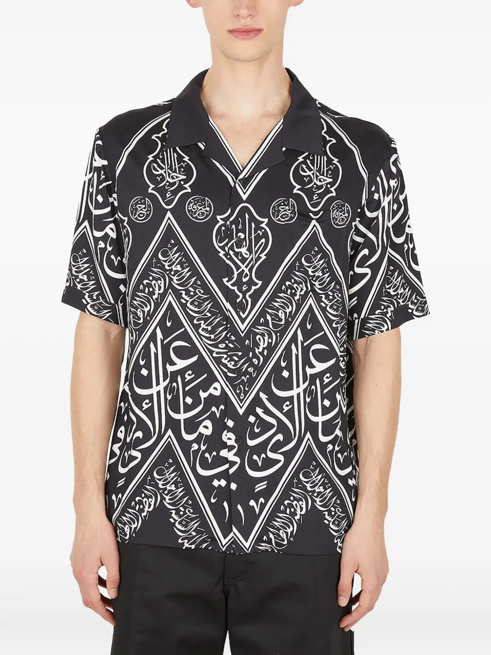 Рубашка с короткими рукавами и принтом GmbH, черный
Рубашка с короткими рукавами и принтом GmbH, черный