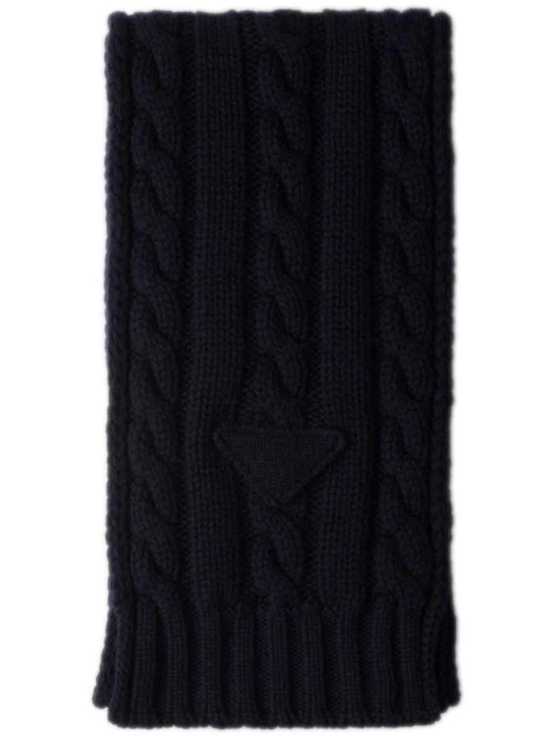 Prada кашемировый шарф с логотипом, синий
Prada кашемировый шарф с логотипом, синий