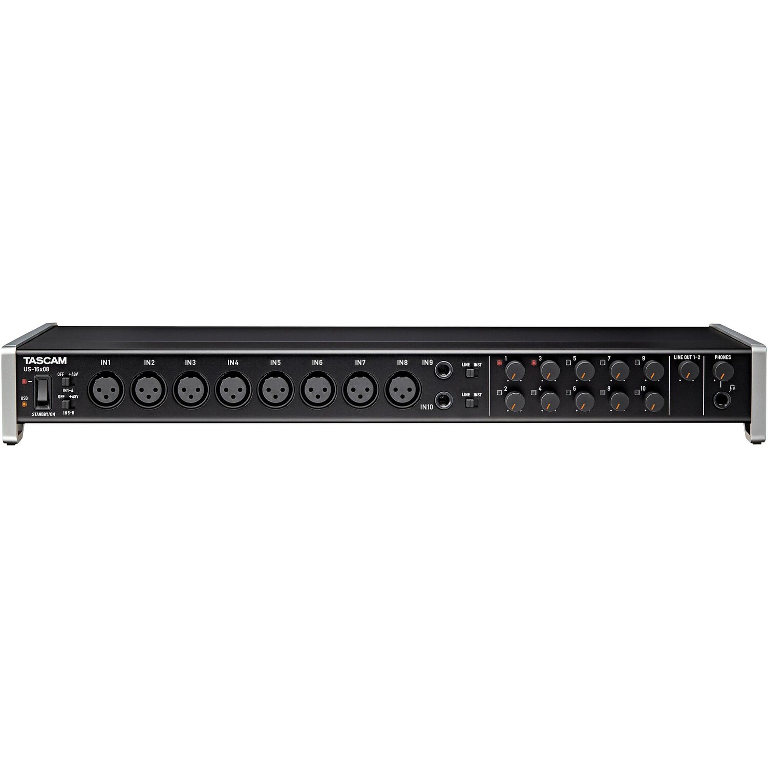 TASCAM US-16x08 USB-аудиоинтерфейс
TASCAM US-16x08 USB-аудиоинтерфейс