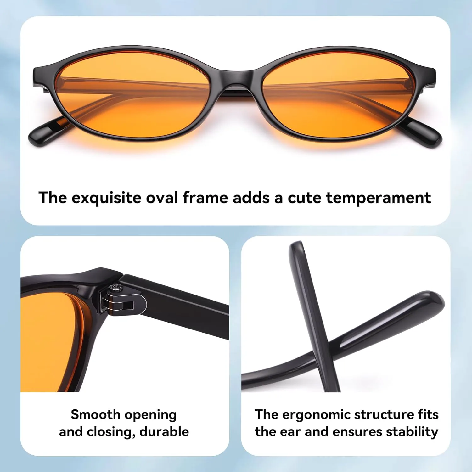 Солнцезащитные очки Dollger Retro Oval для женщин: модные, маленькие, узкие, в классическом стиле 90-х. Дизайнерские солнцезащитные очки, Yellow+gradient Brown+balck
Солнцезащитные очки Dollger Retro Oval для женщин: модные, маленькие, узкие, в классическом стиле 90-х. Дизайнерские солнцезащитные очки, Yellow+gradient Brown+balck