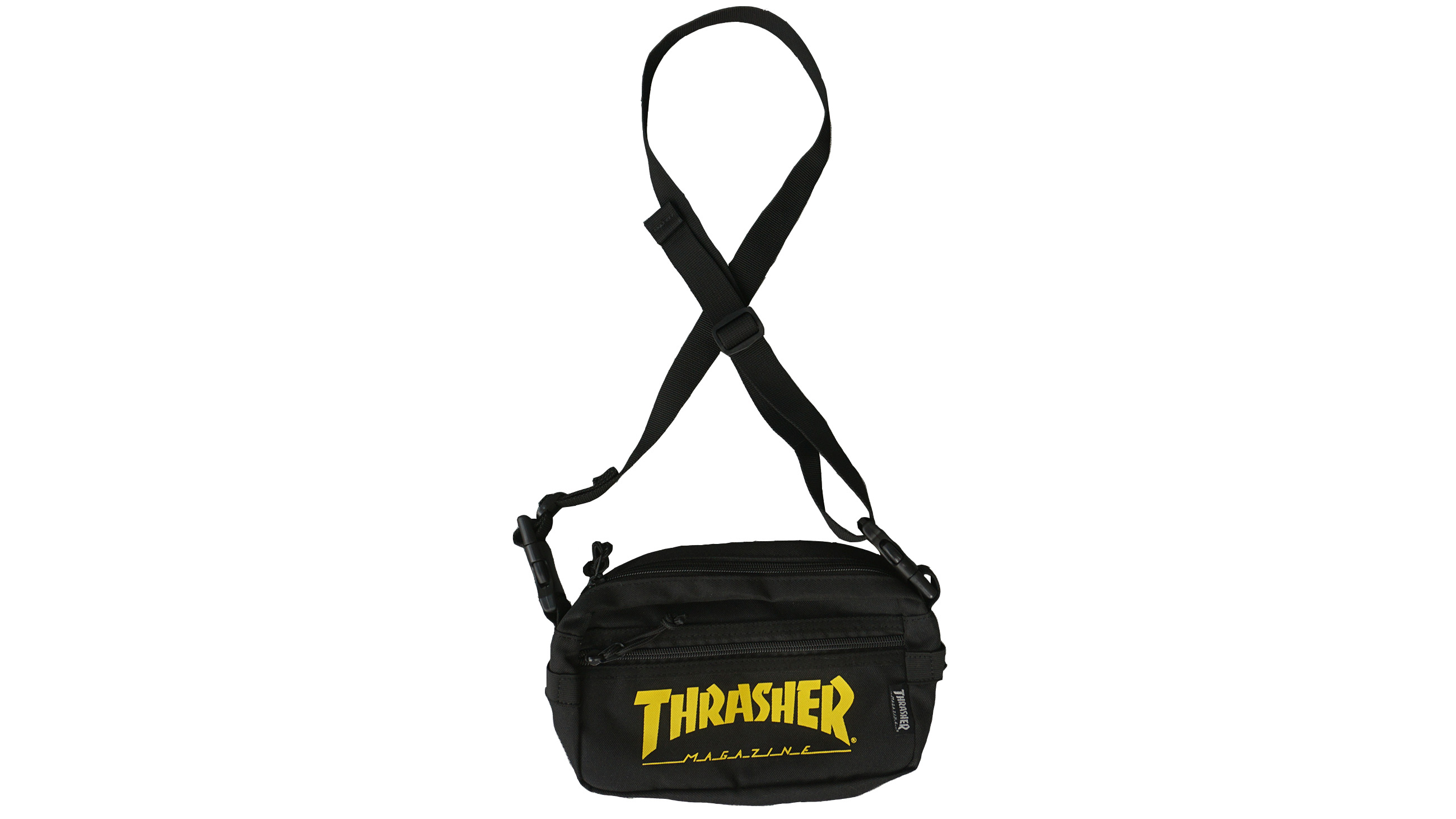 Полиэстеровая сумка-слинг через плечо поясная обычная унисекс черно-желтая Thrasher
Полиэстеровая сумка-слинг через плечо поясная обычная унисекс черно-желтая Thrasher
