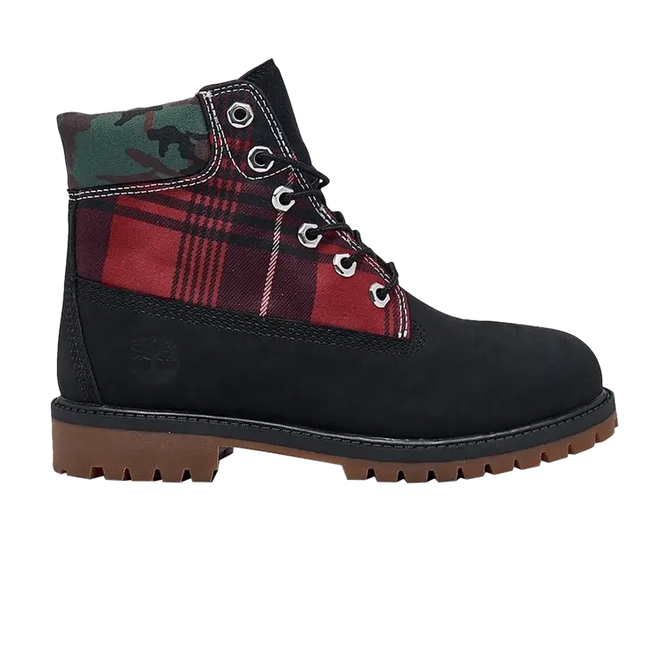 Ботинки Timberland 6 Inch Premium Boot Junior 'Black Plaid Camo', черный
Ботинки Timberland 6 Inch Premium Boot Junior 'Black Plaid Camo', черный