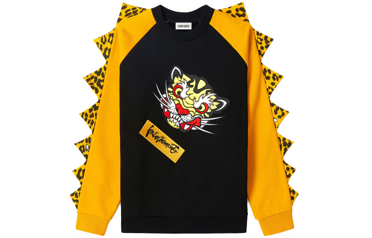 Толстовка Kenzo Men с принтом, черный / желтый
Толстовка Kenzo Men с принтом, черный / желтый