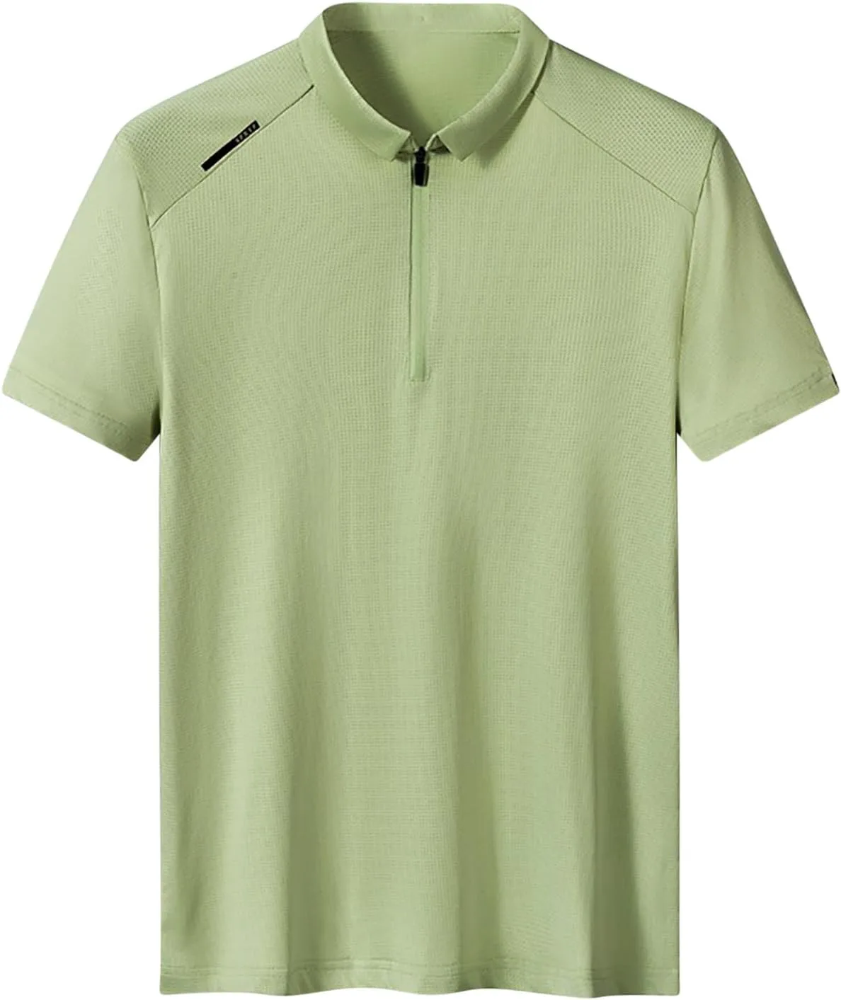 Мужская футболка с коротким рукавом и 1/4 молнией
Мужская футболка с коротким рукавом и 1/4 молнией