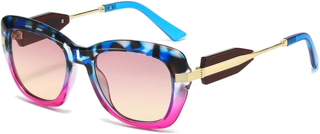 Модные солнцезащитные очки «кошачий глаз» для женщин, ретро-очки с леопардовым принтом и градиентом, защита от УФ-излучения UV400 для мужчин HHZZYVY, Purple Pink Yellow
Модные солнцезащитные очки «кошачий глаз» для женщин, ретро-очки с леопардовым принтом и градиентом, защита от УФ-излучения UV400 для мужчин HHZZYVY, Purple Pink Yellow