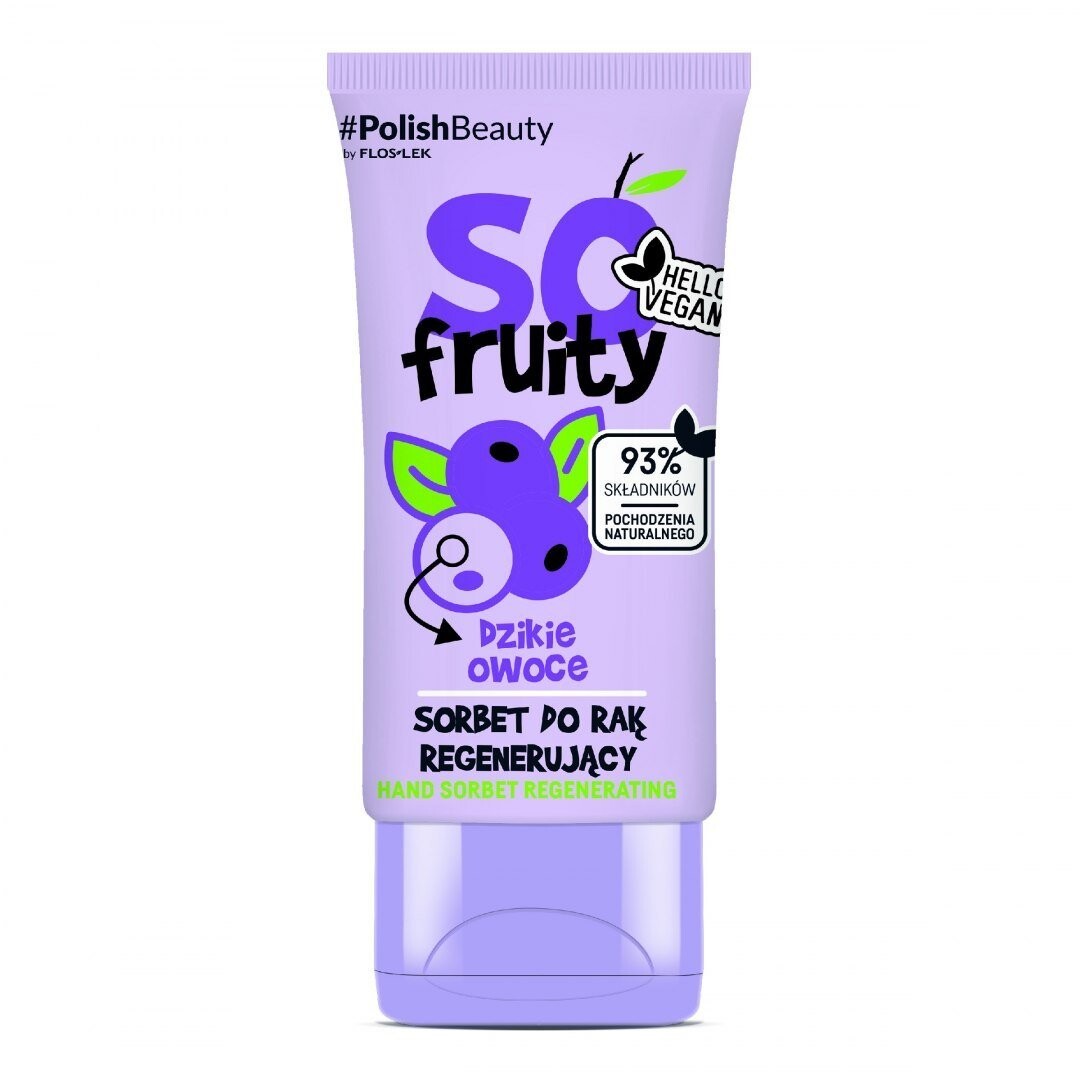 Floslek So Fruity Регенерирующий сорбет для рук - Дикие фрукты 50мл Flos-Lek
Floslek So Fruity Регенерирующий сорбет для рук - Дикие фрукты 50мл Flos-Lek