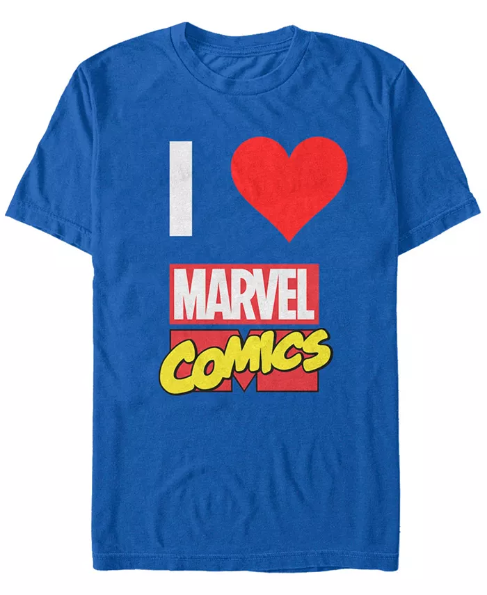 Футболка мужская Marvel I Heart Marvel Comics с коротким рукавом Fifth Sun, синий
Футболка мужская Marvel I Heart Marvel Comics с коротким рукавом Fifth Sun, синий