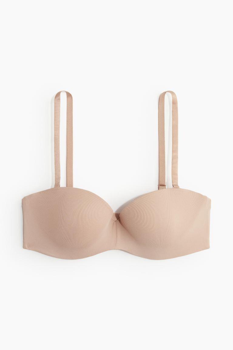 Бюстгальтер-Балконет с мягкой подкладкой из микрофибры H&M, бежевый
Бюстгальтер-Балконет с мягкой подкладкой из микрофибры H&M, бежевый