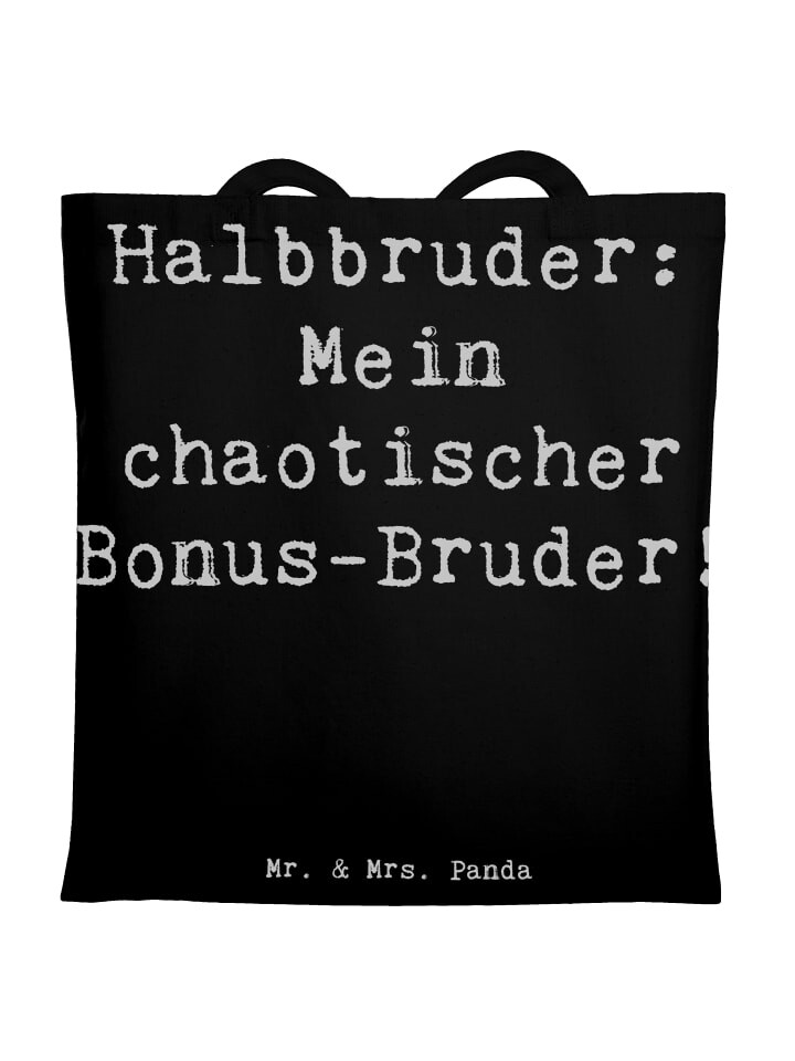 Сумка для переноски Mr & Mrs Panda Halbbruder Chaos, черный
Сумка для переноски Mr & Mrs Panda Halbbruder Chaos, черный