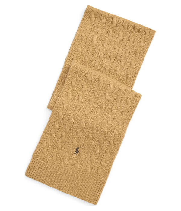 Шарф мужской Polo Ralph Lauren вязаный, коричневый
Шарф мужской Polo Ralph Lauren вязаный, коричневый