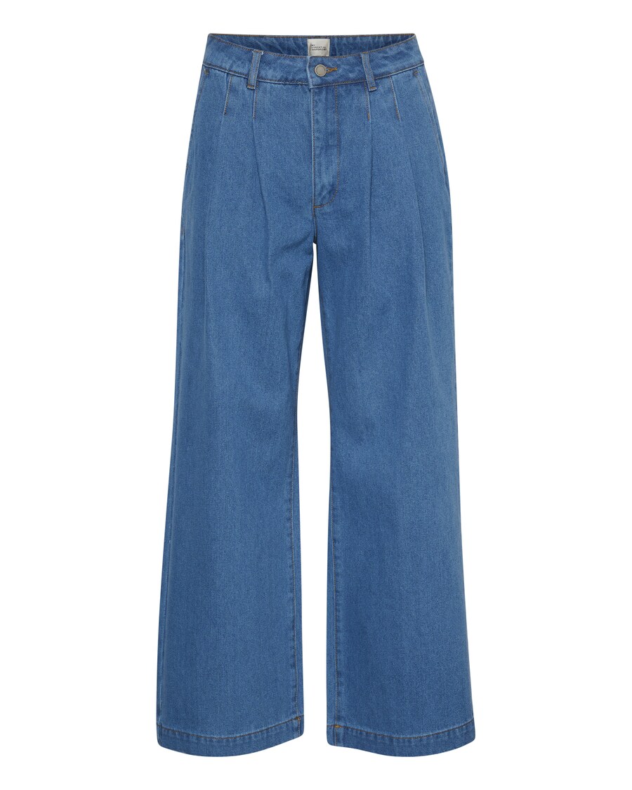 Широкие плиссированные джинсы My Essential Wardrobe Zito, синий деним
Широкие плиссированные джинсы My Essential Wardrobe Zito, синий деним