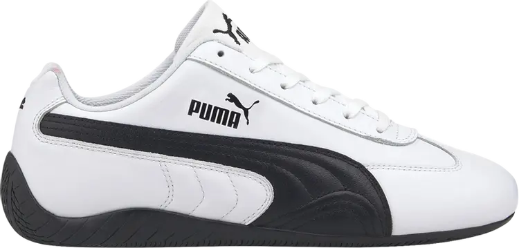 Кроссовки Puma Speedcat Shield Leather White Black, белый 
Кроссовки Puma Speedcat Shield Leather White Black, белый