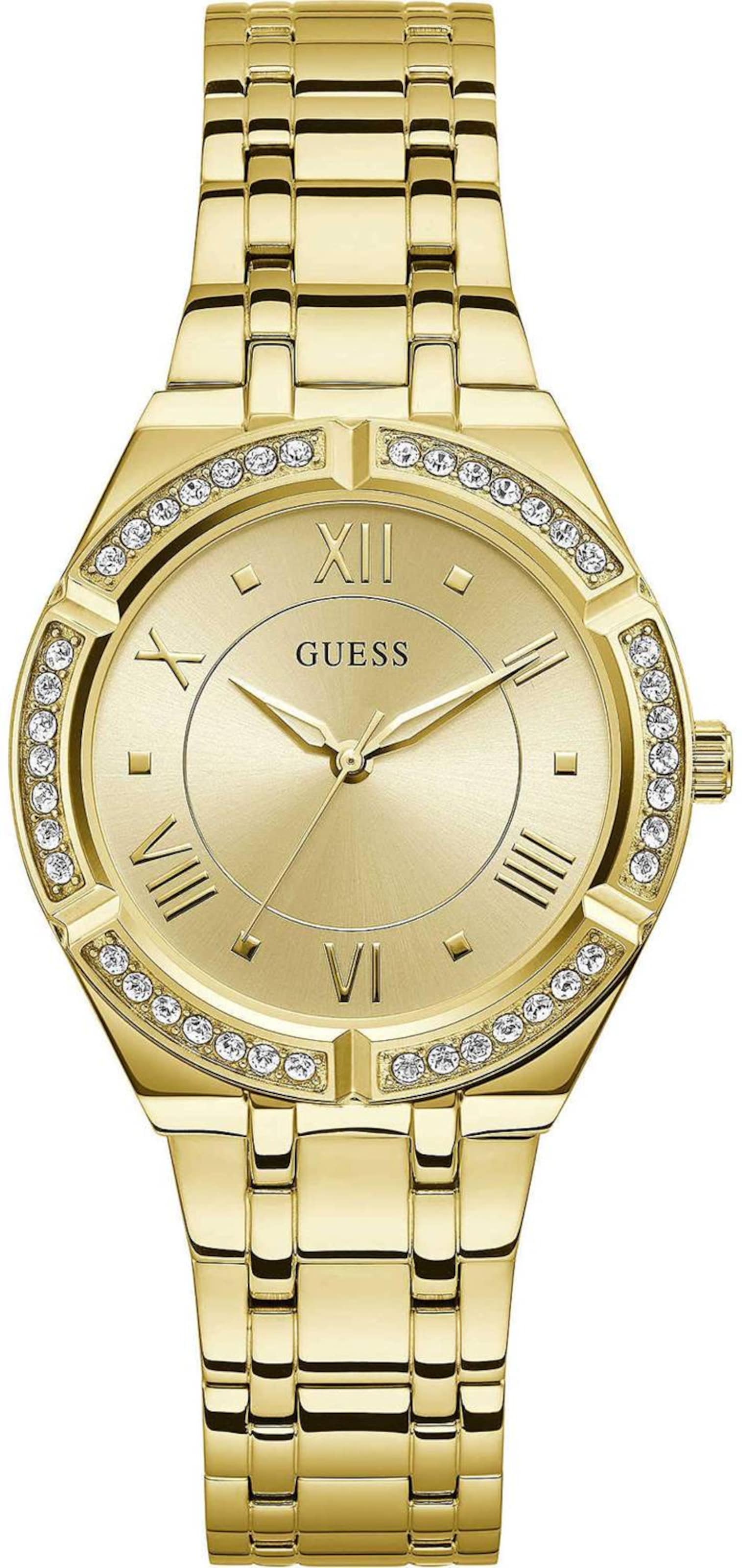 GUESS Золотые аналоговые часы 'Cosmo'
GUESS Золотые аналоговые часы 'Cosmo'