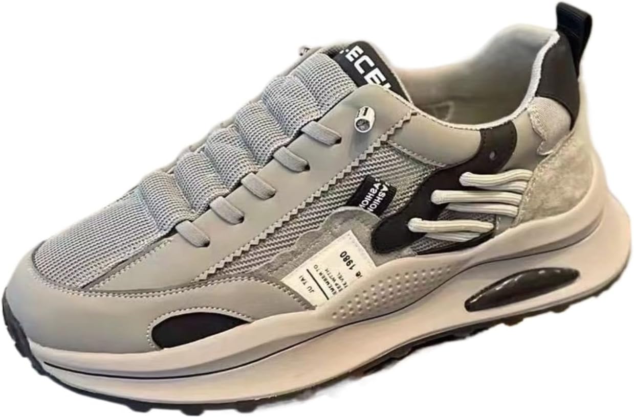 Мужские кроссовки на платформе с эластичной застежкой, дышащие текстильные слипоны, удобная массивная подошва, повседневная обувь для ежедневного ношения и легких активностей Azttoztto, серый
Мужские кроссовки на платформе с эластичной застежкой, дышащие текстильные слипоны, удобная массивная подошва, повседневная обувь для ежедневного ношения и легких активностей Azttoztto, серый