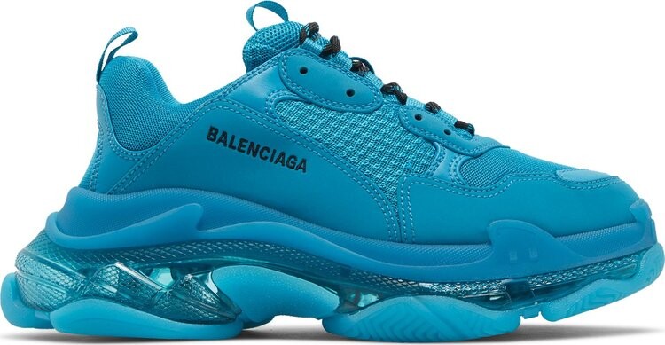 Кроссовки Balenciaga Triple S Sneaker Clear Sole - Blue, синий 
Кроссовки Balenciaga Triple S Sneaker Clear Sole - Blue, синий