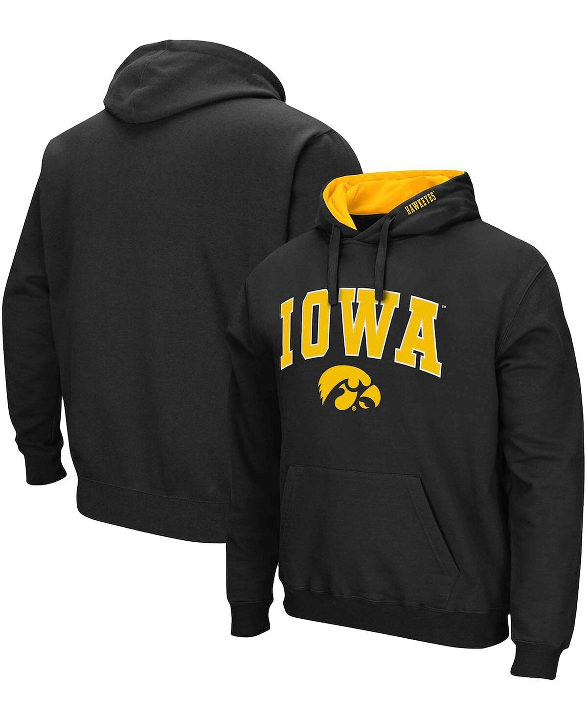 Мужская черная толстовка с капюшоном iowa hawkeyes arch logo 3.0 Colosseum, черный
Мужская черная толстовка с капюшоном iowa hawkeyes arch logo 3.0 Colosseum, черный