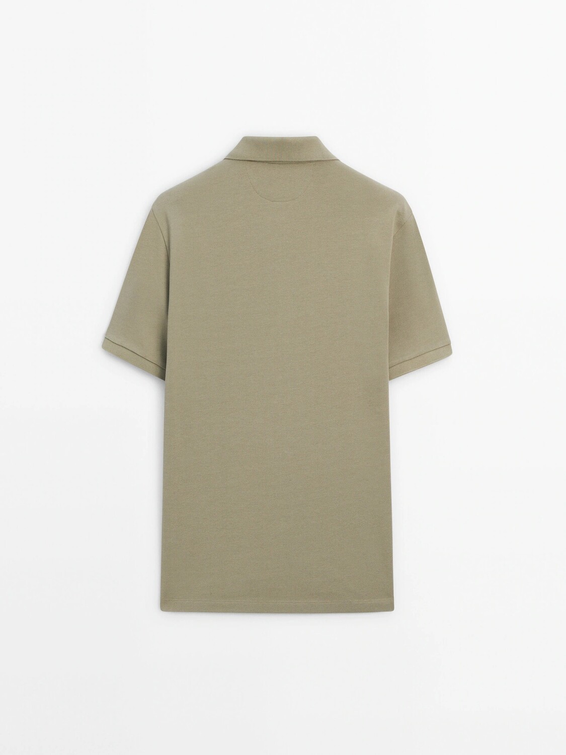 Футболка-поло Massimo Dutti из микротекстурированного хлопка пике, потертый хаки
Футболка-поло Massimo Dutti из микротекстурированного хлопка пике, потертый хаки