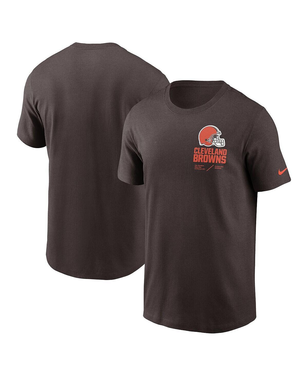 Мужская коричневая футболка cleveland browns infograph lockup performance Nike, коричневый
Мужская коричневая футболка cleveland browns infograph lockup performance Nike, коричневый