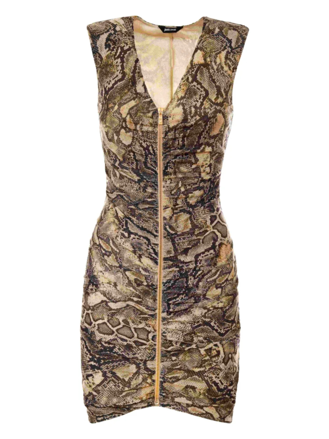 Платье с V-образным вырезом Just Cavalli, коричневый
Платье с V-образным вырезом Just Cavalli, коричневый