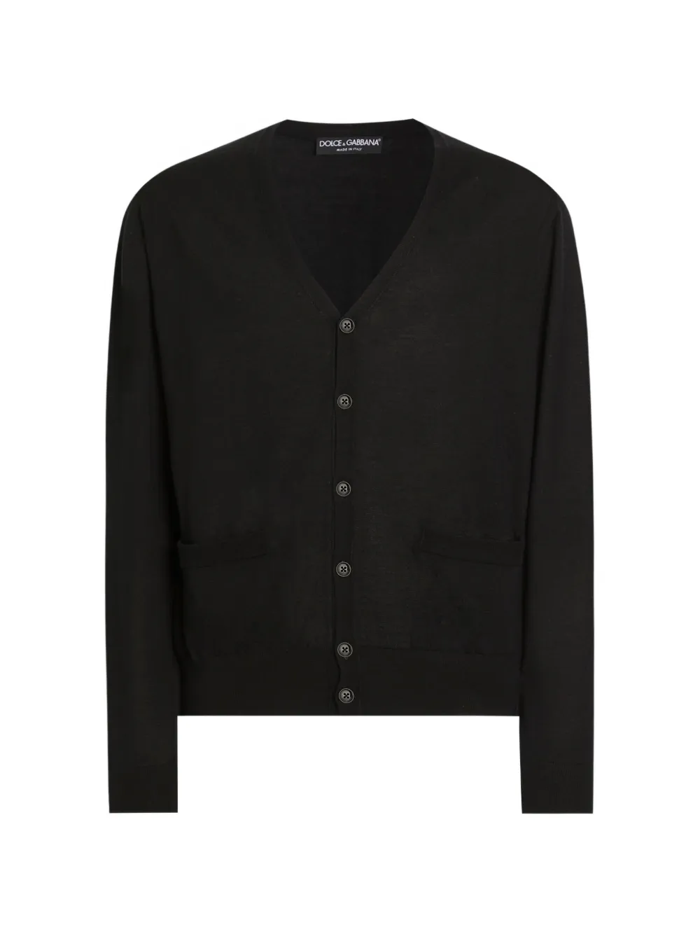 Кардиган на пуговицах Dolce & Gabbana, черный
Кардиган на пуговицах Dolce & Gabbana, черный