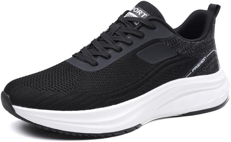 Мужские кроссовки с сеткой, с отверстиями для вентиляции, на шнуровке, с толстой подошвой, легкие, низкие, для бега, подходят для ходьбы и повседневной носки Igzbibg, черный
Мужские кроссовки с сеткой, с отверстиями для вентиляции, на шнуровке, с толстой подошвой, легкие, низкие, для бега, подходят для ходьбы и повседневной носки Igzbibg, черный