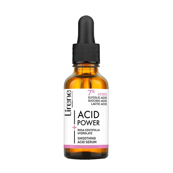 Успокаивающая сыворотка для лица Acid Power Serum Lirene, 30 ml
Успокаивающая сыворотка для лица Acid Power Serum Lirene, 30 ml