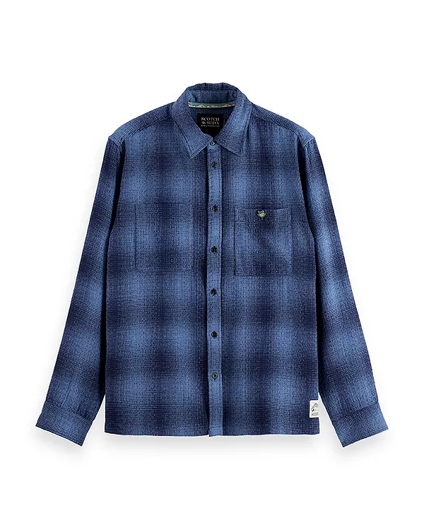Рубашка Shadow в клетку свободного кроя Scotch & Soda, синий
Рубашка Shadow в клетку свободного кроя Scotch & Soda, синий