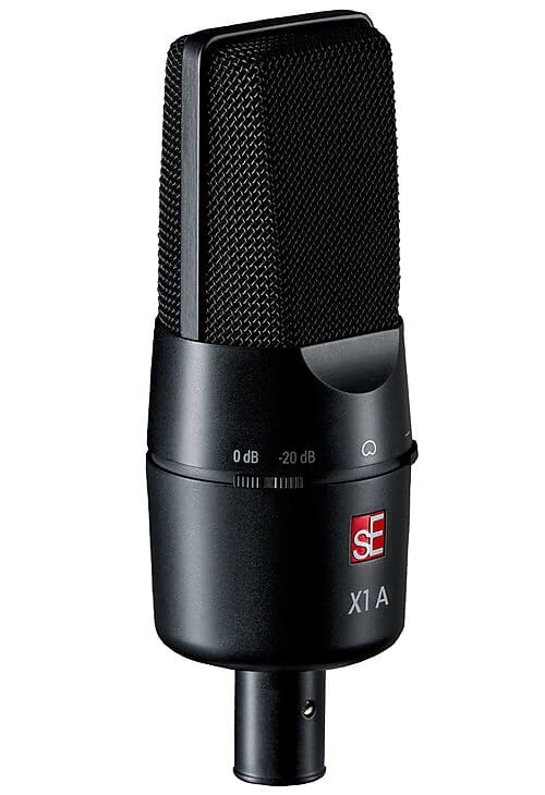Конденсаторный микрофон sE Electronics X1 A Large Diaphragm Cardioid Condenser Microphone
Конденсаторный микрофон sE Electronics X1 A Large Diaphragm Cardioid Condenser Microphone