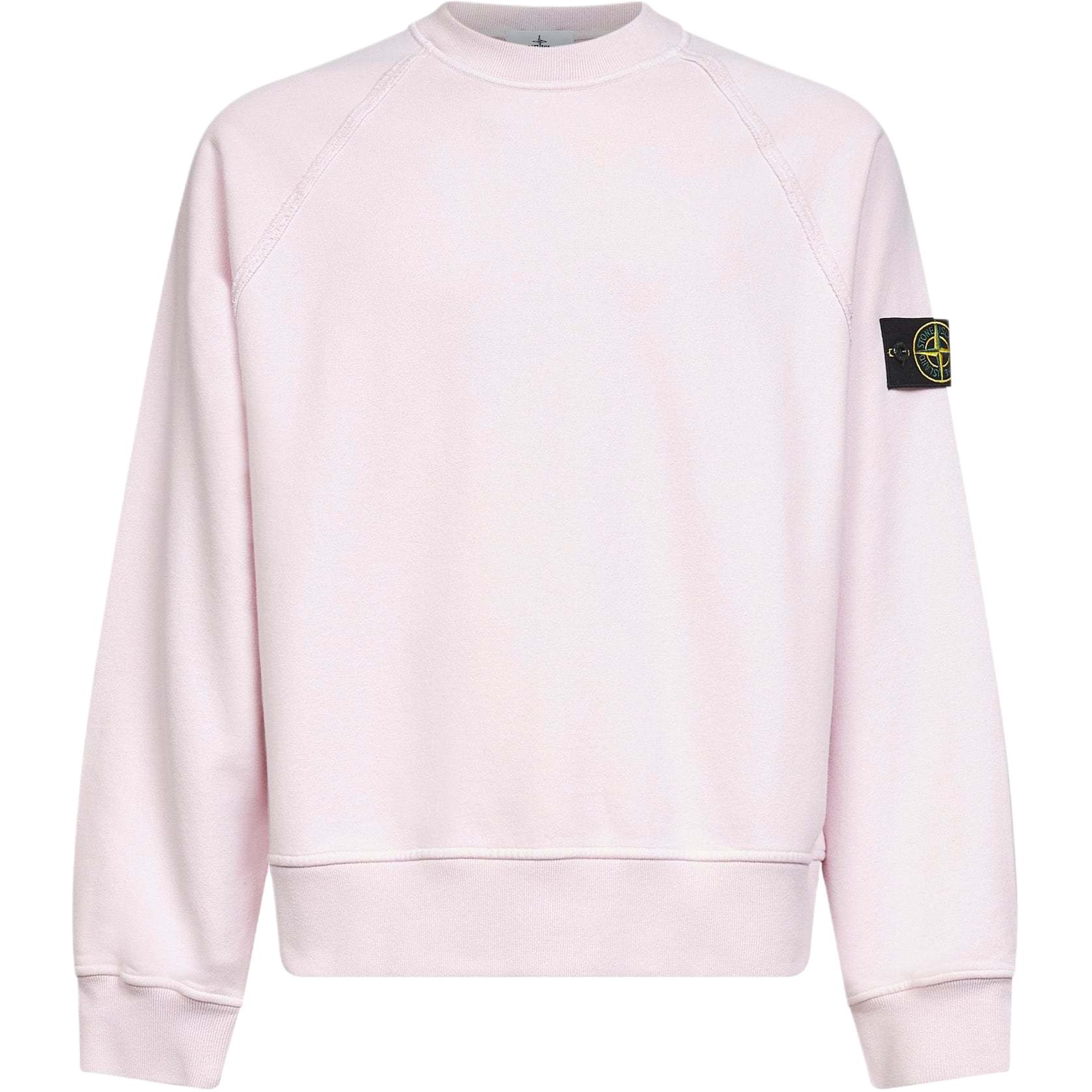 Свитер с рваными рукавами реглан Stone Island, розовый
Свитер с рваными рукавами реглан Stone Island, розовый