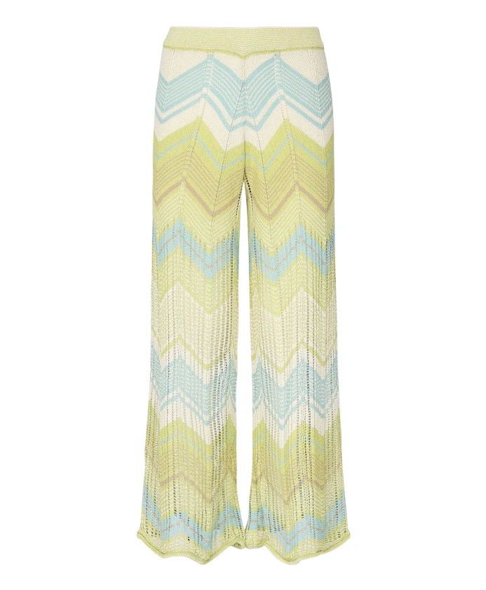 Брюки с широкими штанинами и эластичным поясом, цвет кедр. Akep, мультиколор
Брюки с широкими штанинами и эластичным поясом, цвет кедр. Akep, мультиколор