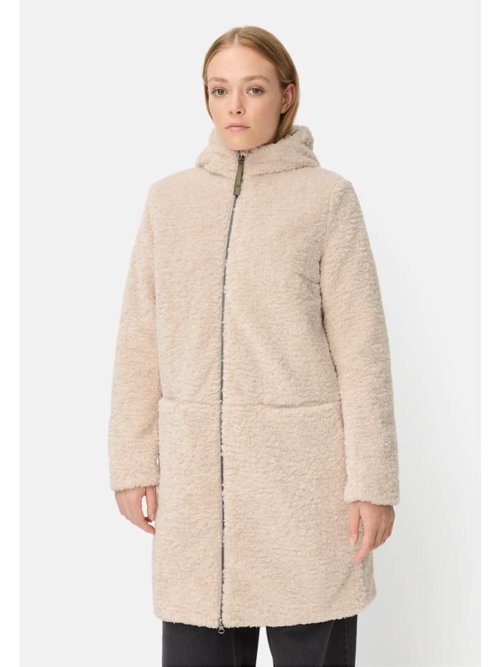 Пальто тедди с капюшоном миндального цвета Camel Active
Пальто тедди с капюшоном миндального цвета Camel Active