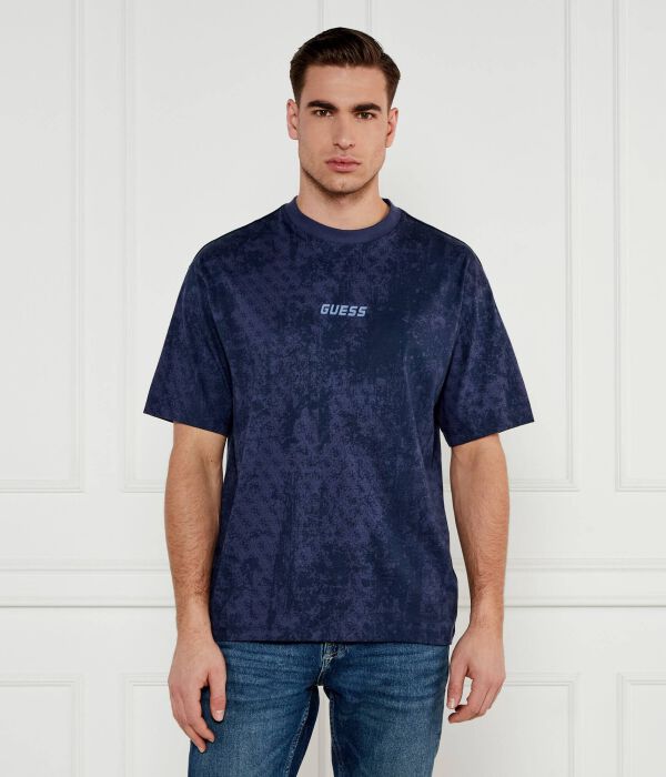 Футболка мужская Guess Active с узором, синий
Футболка мужская Guess Active с узором, синий