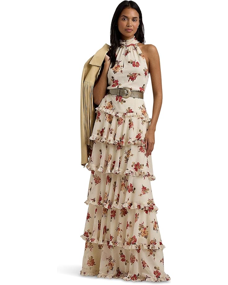 Платье Lauren Ralph Lauren Floral Crinkle Georgette Tiered Gown, цвет Cream Multi
Платье Lauren Ralph Lauren Floral Crinkle Georgette Tiered Gown, цвет Cream Multi