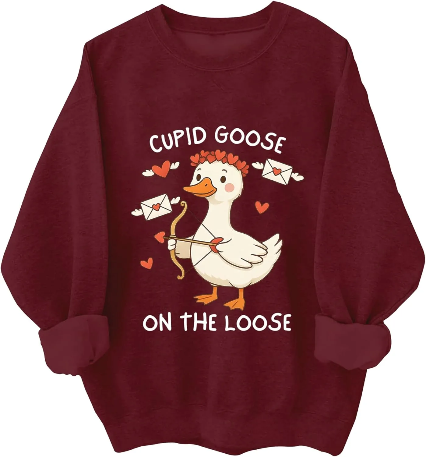 Толстовка Cupid Goose On The Loose с капюшоном и длинным рукавом Kzggs
Толстовка Cupid Goose On The Loose с капюшоном и длинным рукавом Kzggs