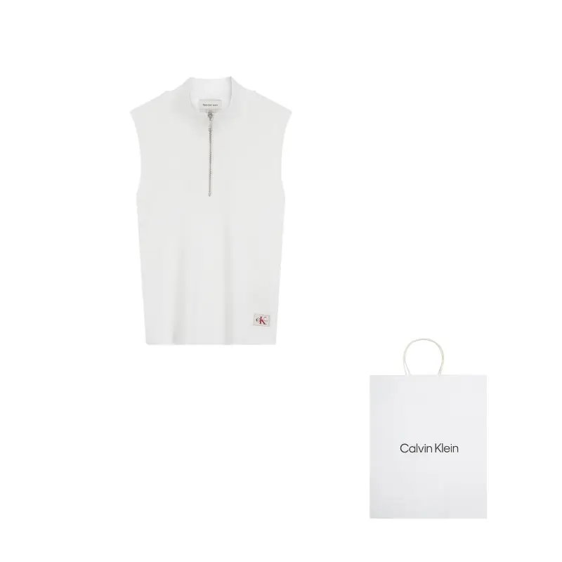 Женский топ Calvin Klein, белый
Женский топ Calvin Klein, белый