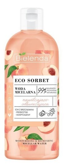 Мицеллярная вода - Увлажнение и освежение, 500 мл Bielenda, Eco Sorbet Peach -
Мицеллярная вода - Увлажнение и освежение, 500 мл Bielenda, Eco Sorbet Peach -