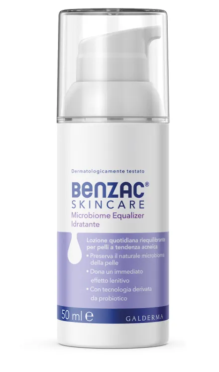 Benzac Skincare Microbiome Equalizer 50 мл Увлажняющий лосьон для лица для кожи с акне
Benzac Skincare Microbiome Equalizer 50 мл Увлажняющий лосьон для лица для кожи с акне