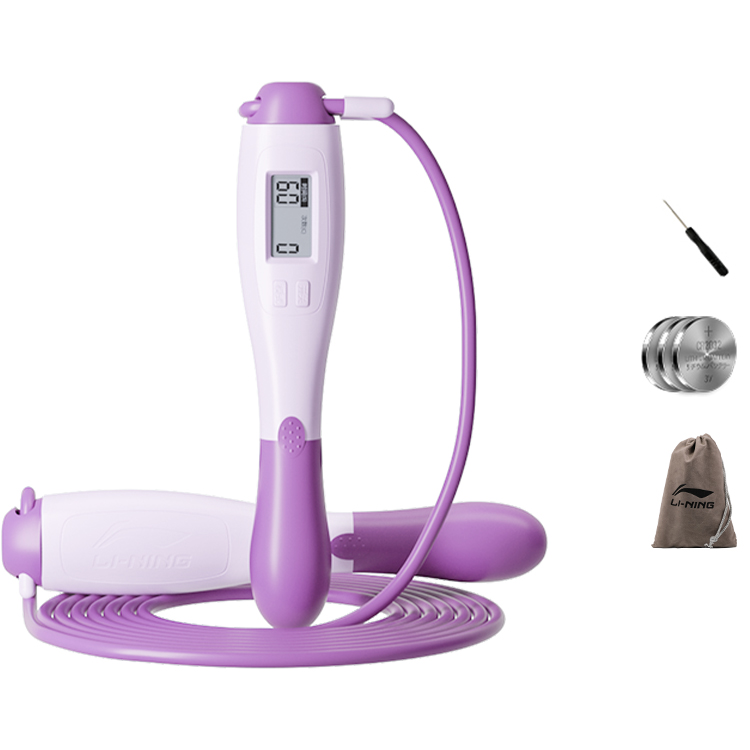 Электронная скакалка для подсчета прыжков Casual Entertainment для подростков и взрослых, контроллер ABS, трос из стали и ПВХ, 2,9 м LINING, фиолетовый
Электронная скакалка для подсчета прыжков Casual Entertainment для подростков и взрослых, контроллер ABS, трос из стали и ПВХ, 2,9 м LINING, фиолетовый