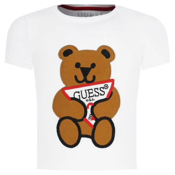 Футболка стандартного кроя Guess, белый
Футболка стандартного кроя Guess, белый