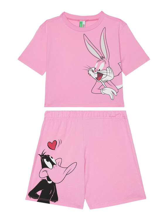 Пижама обычного кроя 30960P08S United Colors Of Benetton, розовый
Пижама обычного кроя 30960P08S United Colors Of Benetton, розовый