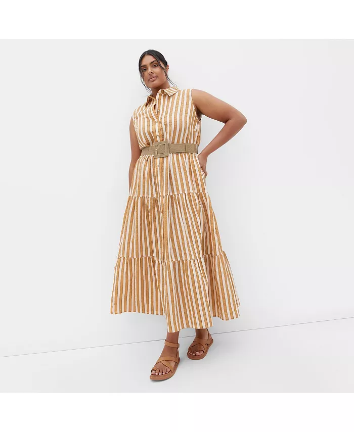 Платье больших размеров с чистыми линиями CITY CHIC, желтый
Платье больших размеров с чистыми линиями CITY CHIC, желтый